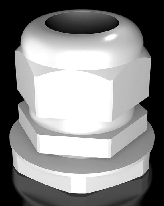 Produktbild Rittal Kabelverschraubung M25 PA gr unbeh 8mm 2411631