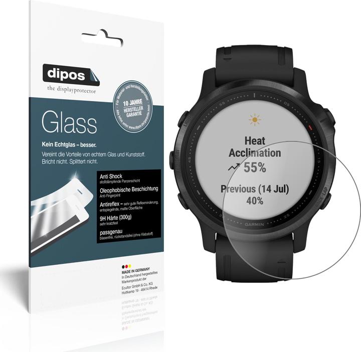 Dipos Displayschutz Anti-Shock