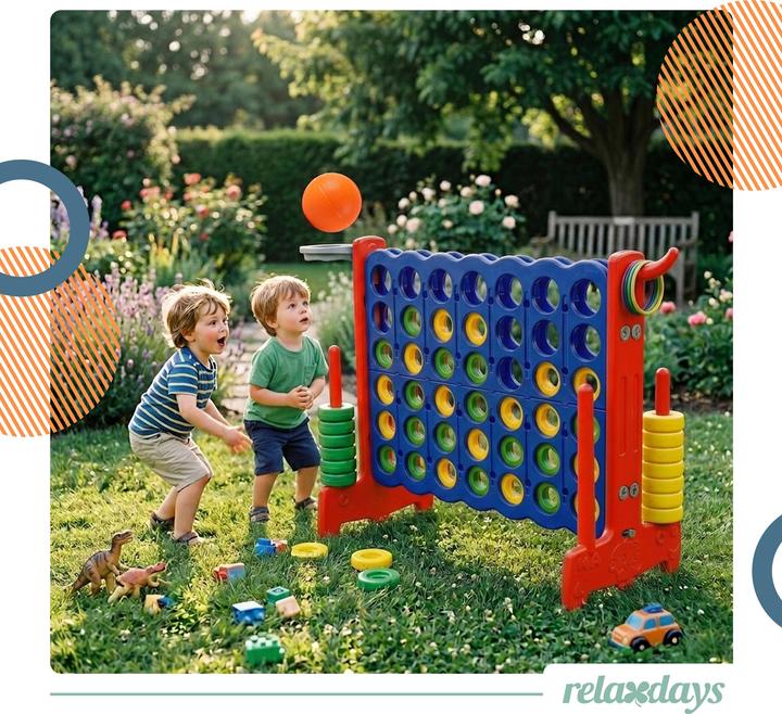 Actual product image Relaxdays Connect 4