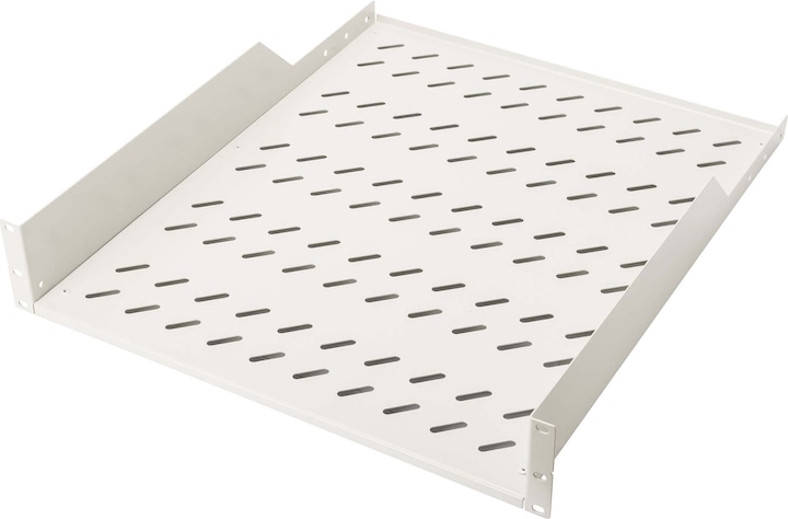 Actual product image Digitus shelf 48,3cm 19inch for network cabinet RAL7035 grey 483x550x88mm incl. mounting material