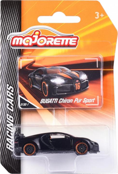 Image du produit Majorette Racing Bugatti Chiron Pur Sport, noir