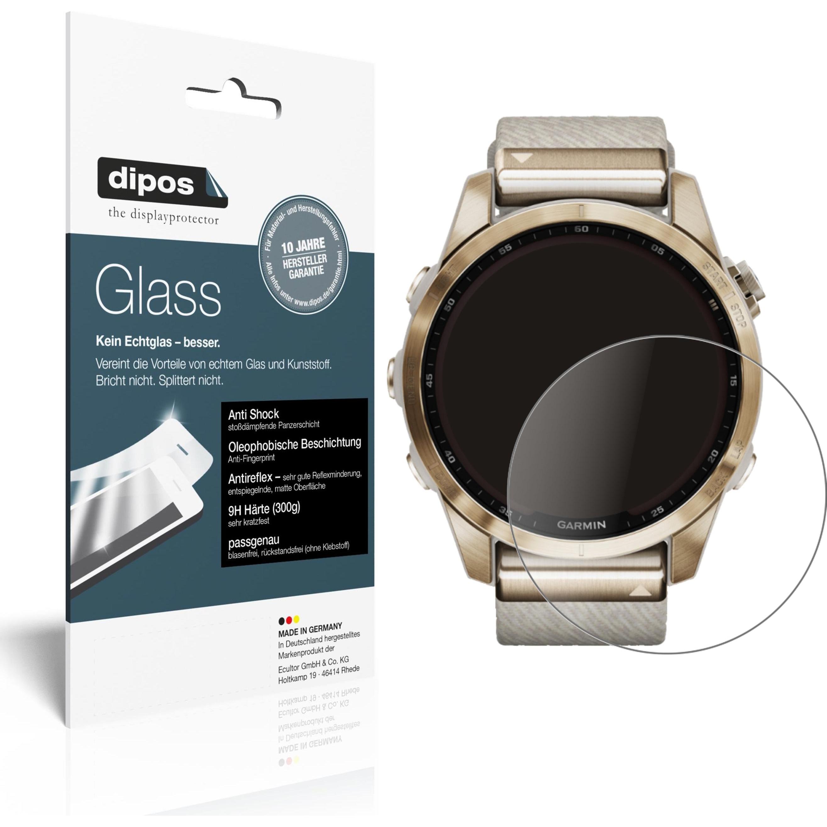 Dipos Displayschutz Anti-Shock, Smartwatch Schutzfolie, Transparent