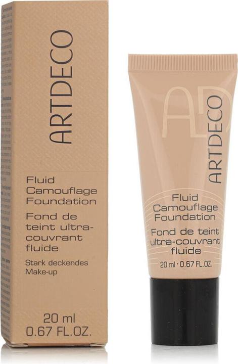 Produktbild Artdeco Fluid Camouflage Foundation - Make-up 20 ml 45 Natural Camel (Neutral 45 Natural Camel)