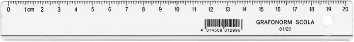 Image du produit Règle plate Scola 20cm (20 cm)