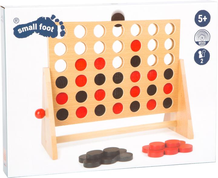 Actual product image small foot Four in a row (German, 2 Players)