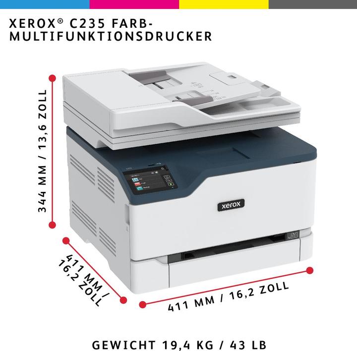 Actual product image Xerox C235 (Laser, Colour)