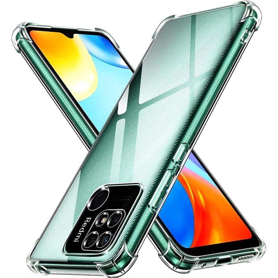 Screenguard Xiaomi Redmi 10C Hülle Crystal Soft Airbag Bumper (Xiaomi Redmi 10C), Smartphone Hülle, Transparent