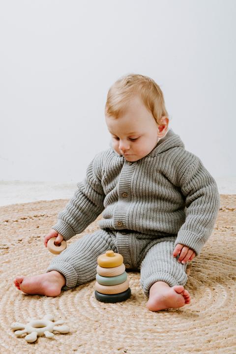 Actual product image Baby's only Teething ring blossom warm linen (0 Months)