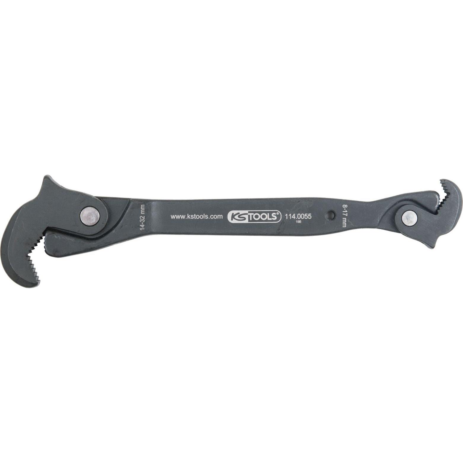 KS Tools, Schraubenschlüssel, Einhand-Multifunktions-Schlüssel, 8-17/14-32mm (32 mm, 14 mm)