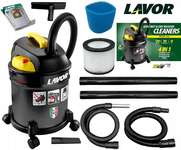 Produktbild Lavor Freddy 4 in 1 vacuum cleaner for dry and wet cleaning (Nass-Trockensauger)
