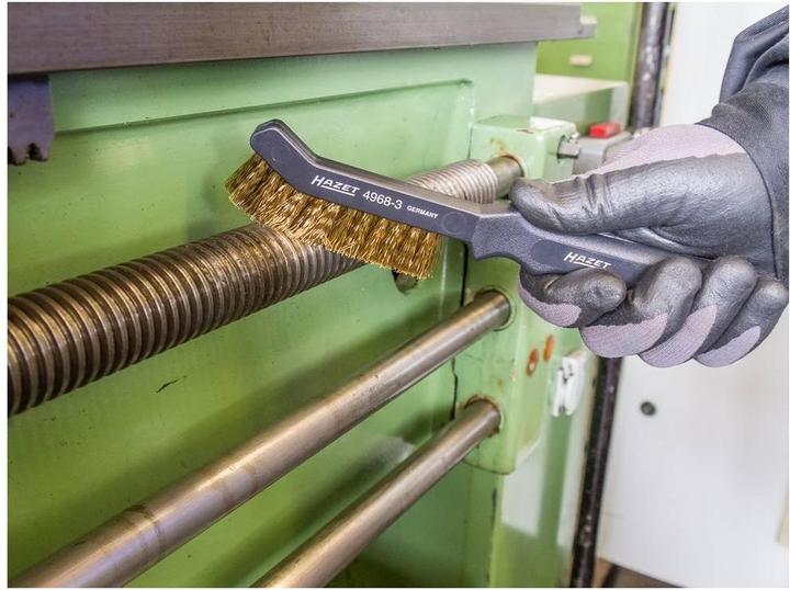 Actual product image HAZET Brass brake calliper brush 4968-3