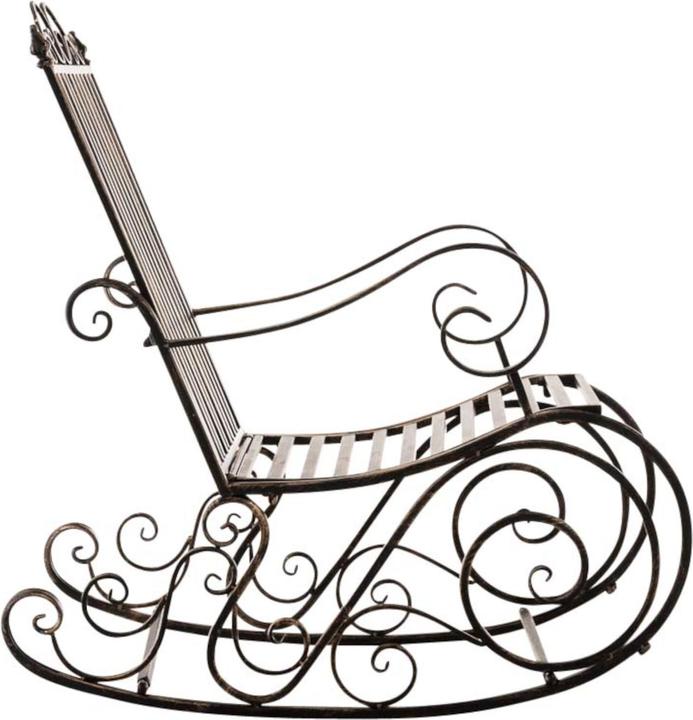 Actual product image CLP Set of 2 rocking chairs Smilla, bronze