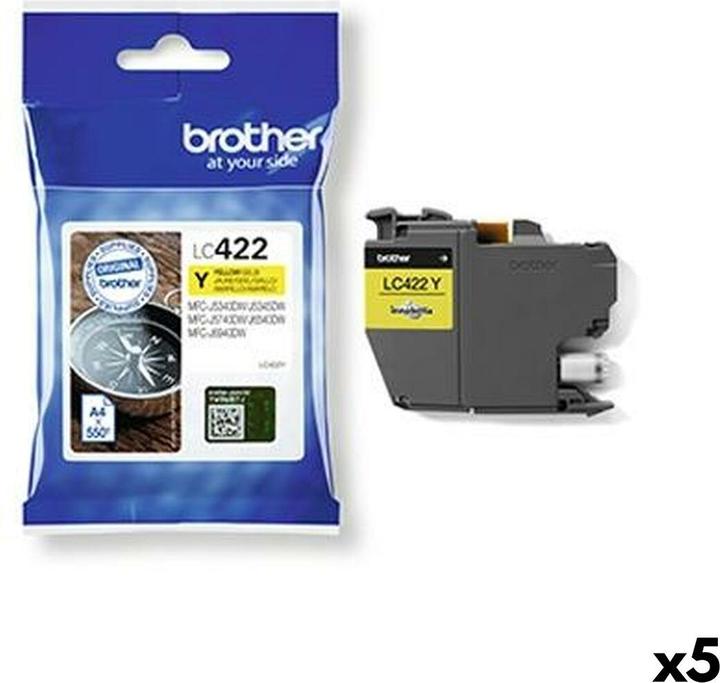 Actual product image Brother LC422Y Ink Cartridge For BH19M/B Compatible with MFC-J5340DW MFC-J5740DW MFC-J6540DW MFC-J69 (Y)