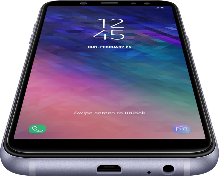 Produktbild Samsung Galaxy A6 (2018) EU (32 GB, Lavender, 5.60", Dual SIM + SD, 16 Mpx, 4G)