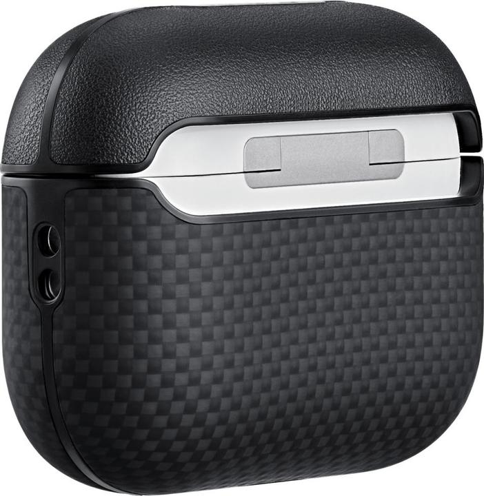 Image du produit Pitaka Case Aramid Fiber for AirPods Pro 3 black-grey (Manchon pour casque d'écoute)