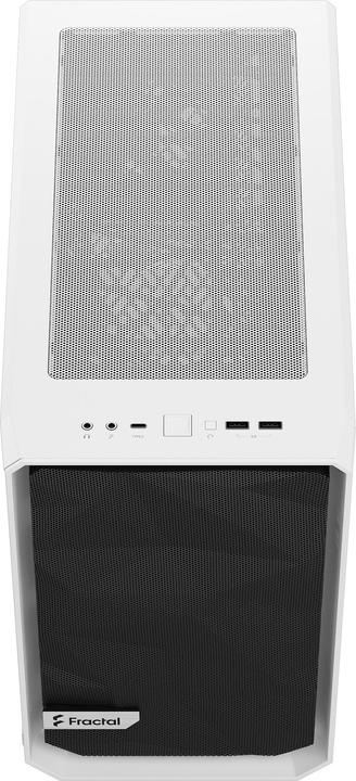 Produktbild Fractal Meshify 2 Nano White TG Clear Tint - weiss (Mini-ITX)