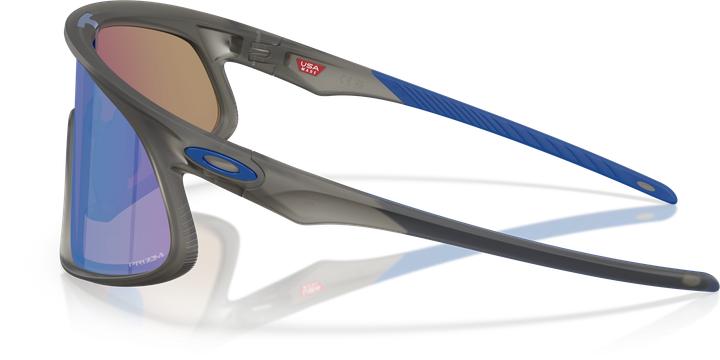 Actual product image Oakley Rslv (Prizm Sapphire Iridium, matte grey smoke, Prizm Sapphire, matte grey smoke)