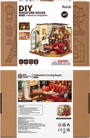 Image du produit Robotime Bausatz Catherine's Living Room