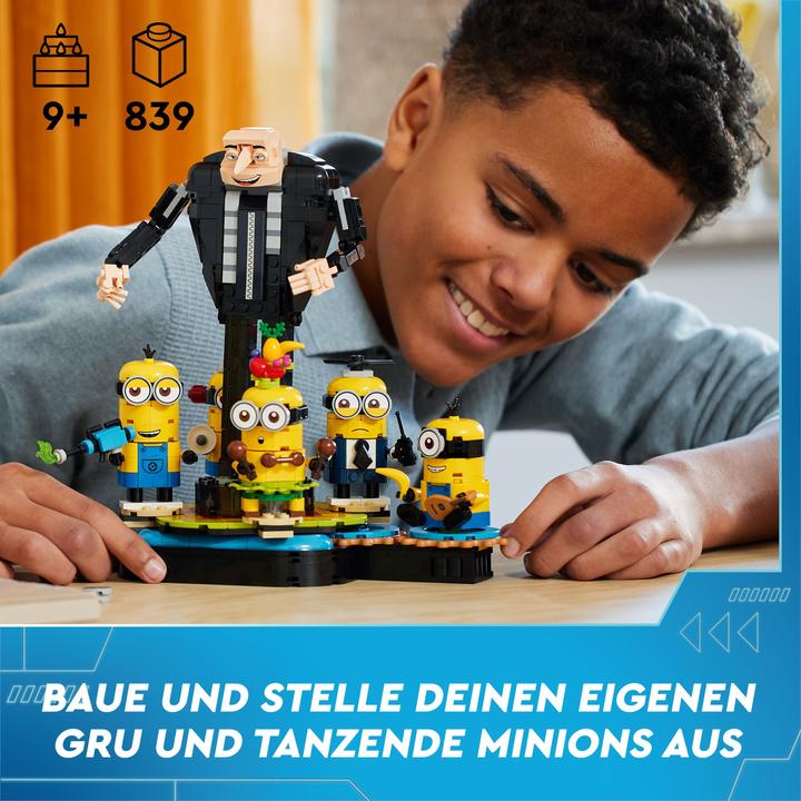 Produktbild LEGO Gru und die Minions aus Steinen (75582, LEGO Minions)