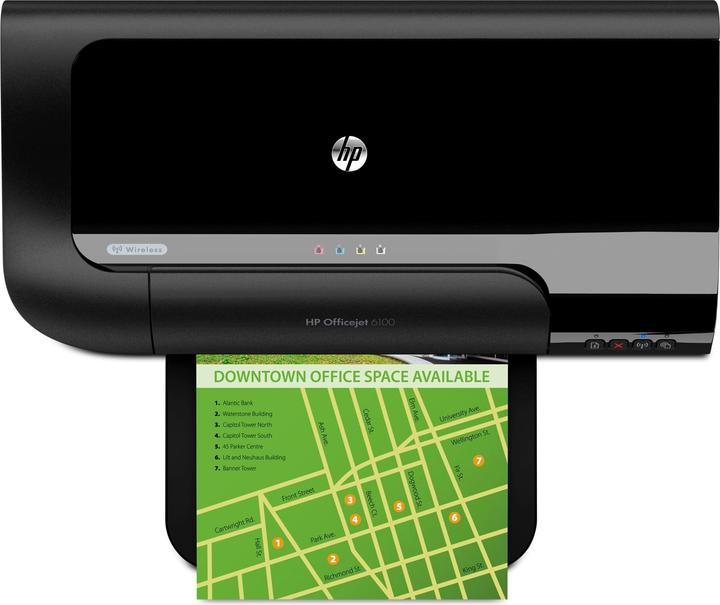 Produktbild HP Officejet 6100 ePrinter (Tintenpatrone, Farbe)