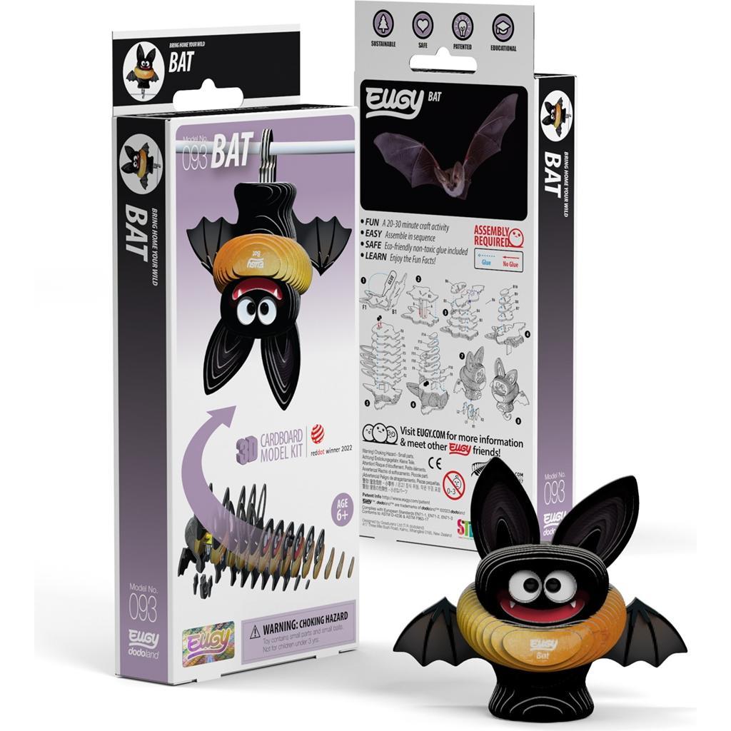Eugy 3D Bastelset Fledermaus (MQ6) (7 Teile)