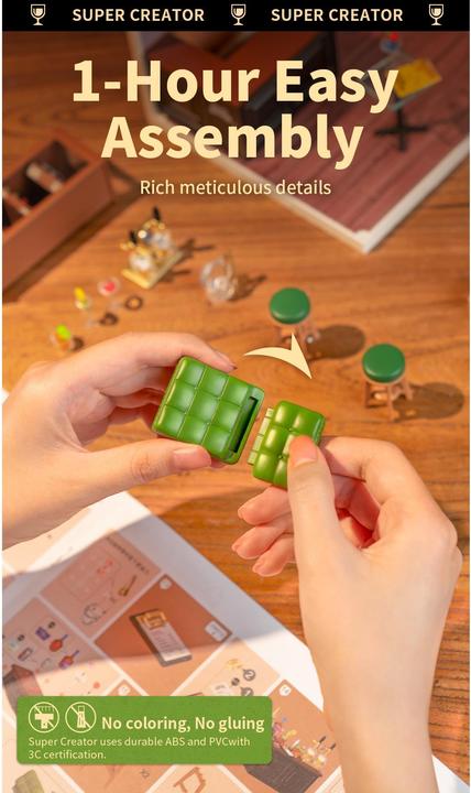 Immagine prodotto Robotime Leisurely Cheers Bar