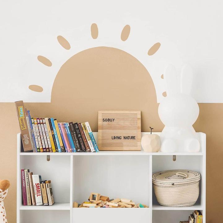 Immagine prodotto SoBuy Libreria per bambini (106 x 30 x 104 cm)