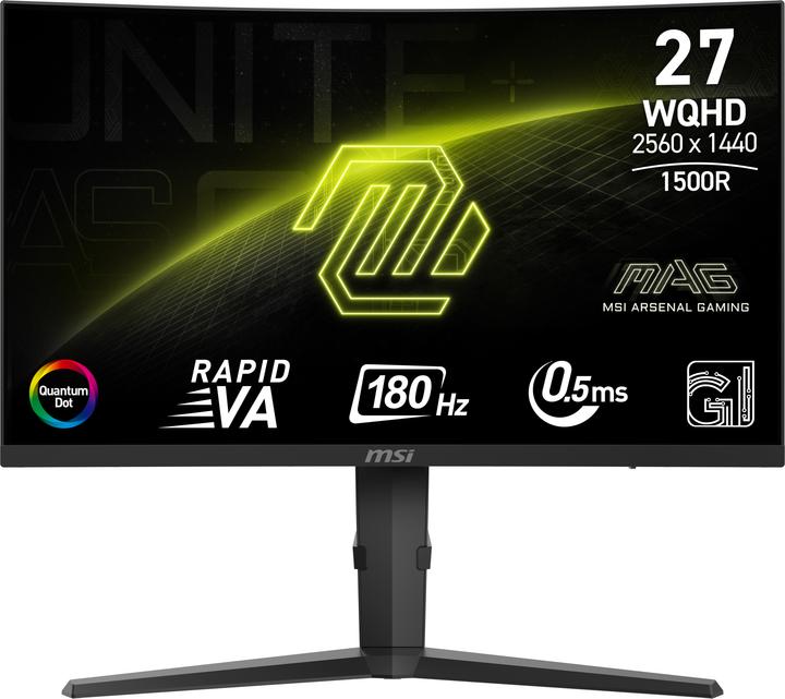 Produktbild MSI MAG 275CQRF QD E2 (2560 x 1440 Pixel, 27")