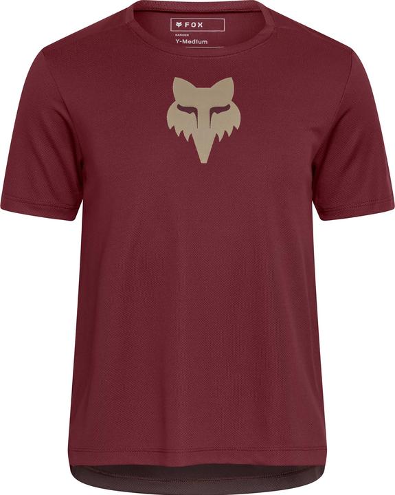 Fox Yth Ranger SS Jersey Head