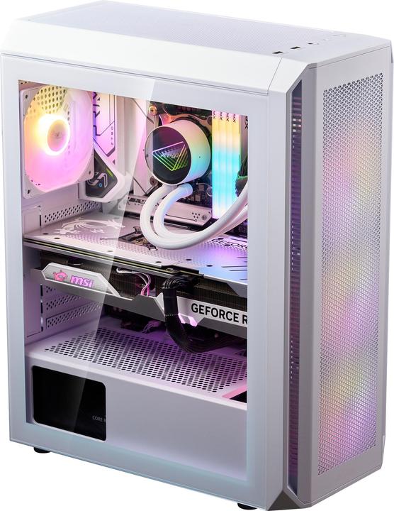 Actual product image Adata Geh XPG VALOR AIR PLUS (ATX) Midi Tower white retail (mATX, Mini-ITX, ATX)