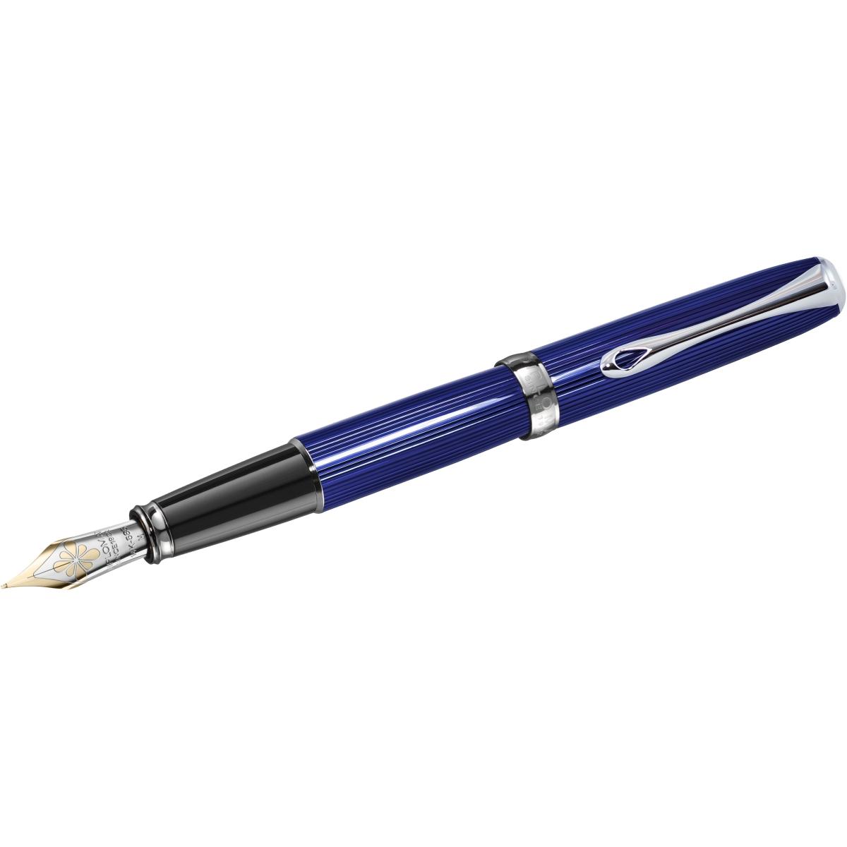 Diplomat, Schreibstifte, Füllhalter Excellence A2 Skyline blau 14 kt B (Blau, 1 x)