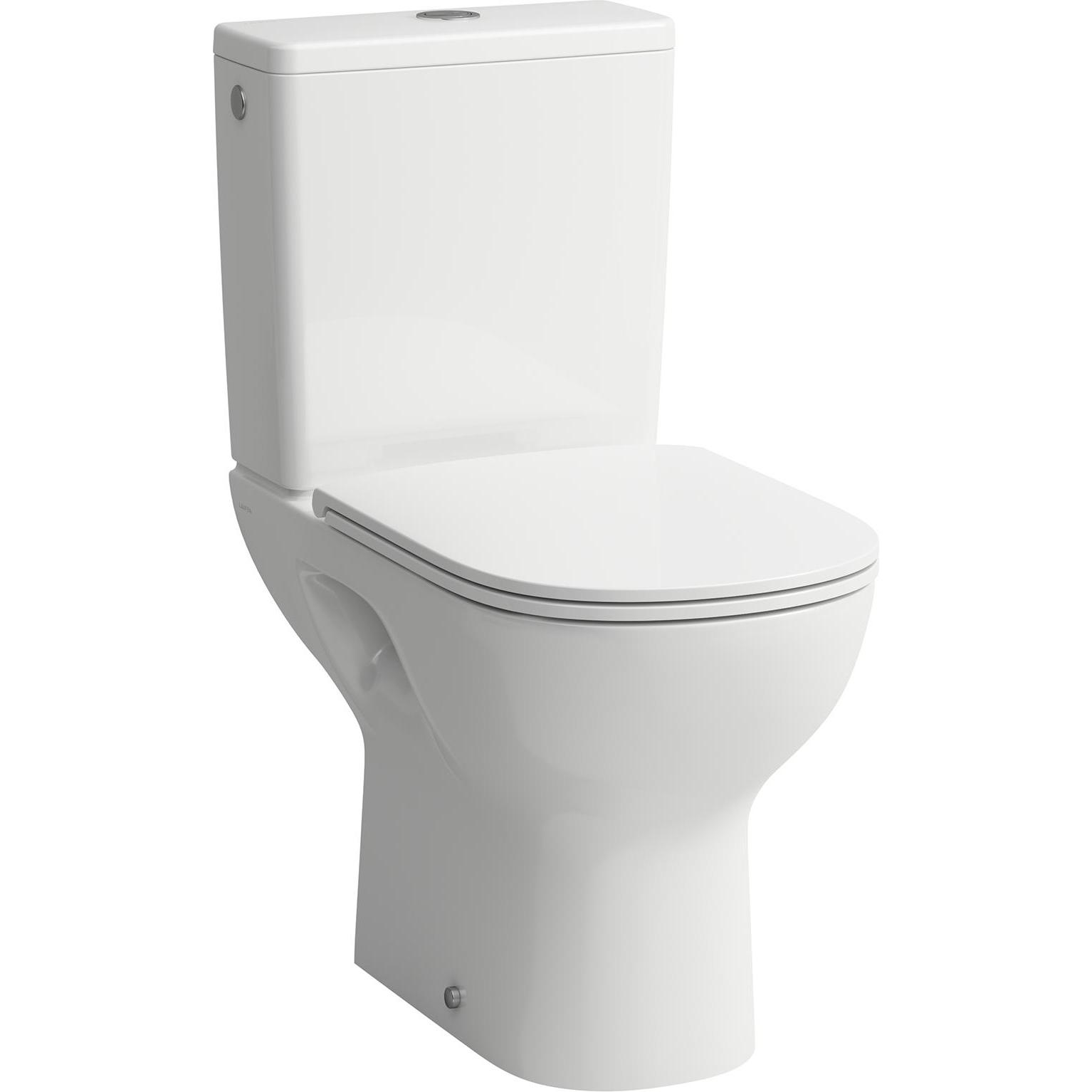 Laufen, Toilette + Bidet, Stand-WC Kombination LUA tief 360x650mm Abgang senkrecht weiss LCC