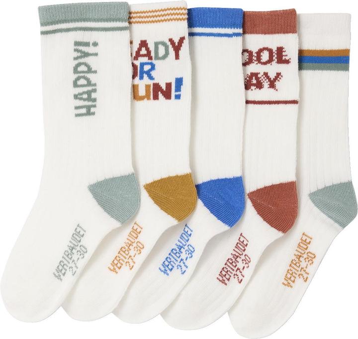 Actual product image Vertbaudet 5er-Pack Socken COOL, Kinder (5-pack, 31, 34)