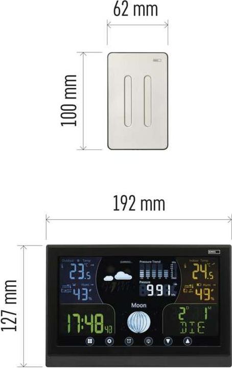 Produktbild Emos Drahtlose Wetterstation E6018