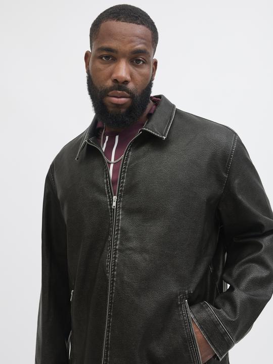 Actual product image Jack & Jones Plus size biker jacket Biker jacket (4XL)