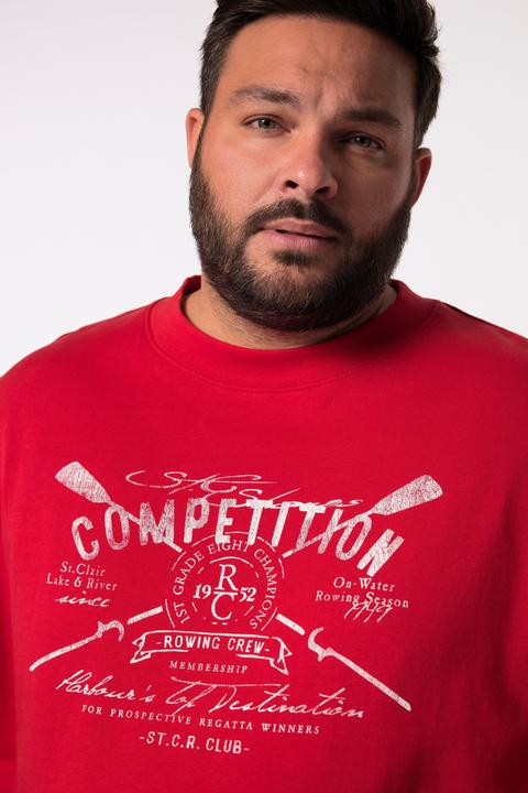 Produktbild Men+ Sweatshirt, Rundhals, grosser Druck (6XL)