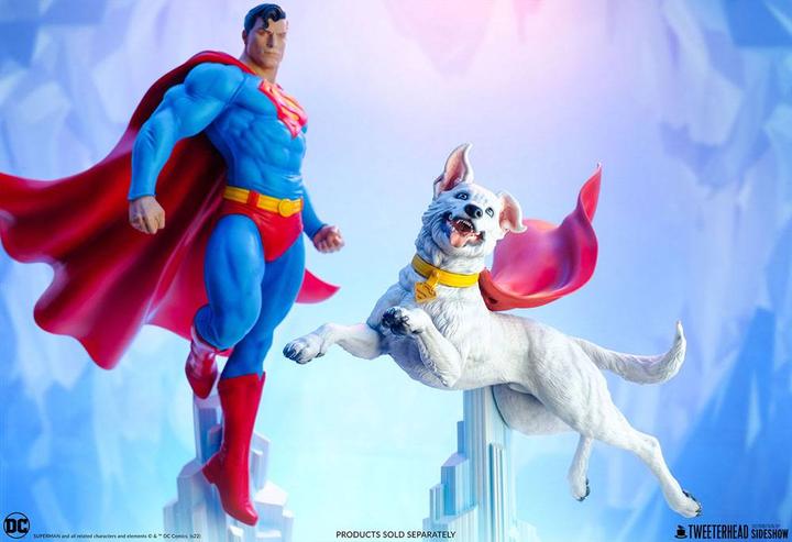 Actual product image Tweeterhead DC Comics statuette Krypto 32 cm