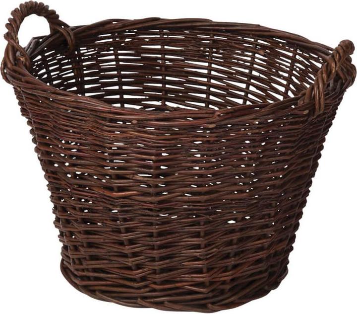 Actual product image Adam Schmidt Wicker basket round 2 handles Ø46cm