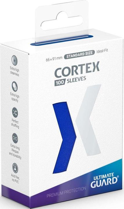 Actual product image Ultimate Guard Cortex Sleeves Standardgrösse Blau (100)