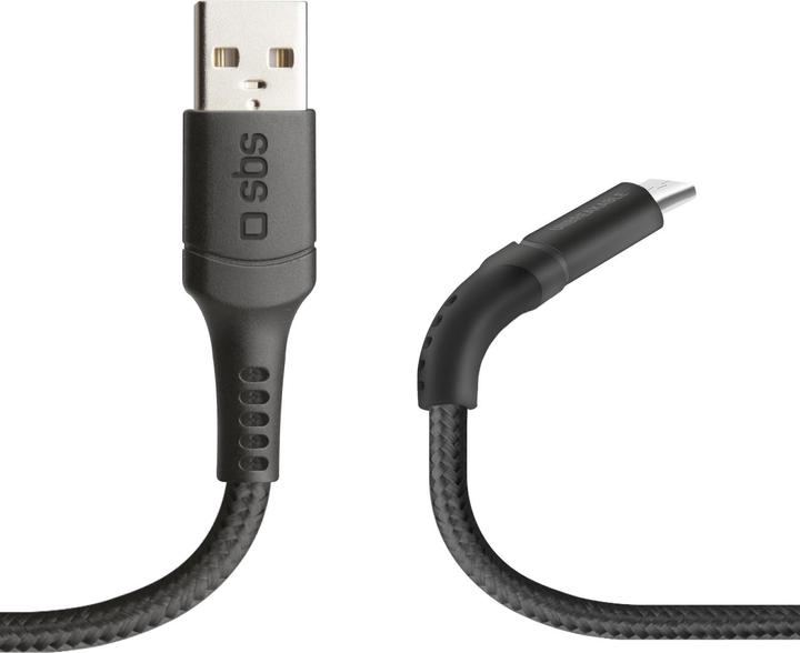 Produktbild SBS Kabel USB 2.0 Micro-USB - Unbreakable Collection (1 m, USB 2.0)