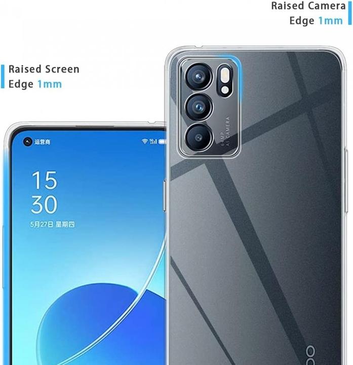 Produktbild Screenguard Oppo Reno6 5G Flexible TPU Clear Case (Oppo Reno 6 5G)