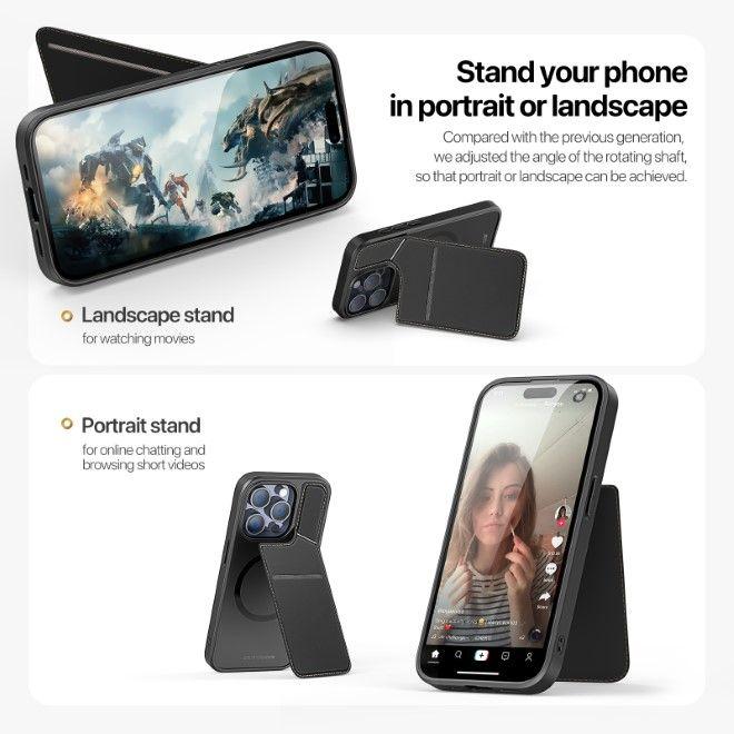 Actual product image Dux Ducis Rafi II Mag Series PC and TPU hardcase cover (Apple iPhone 15 Pro Max)