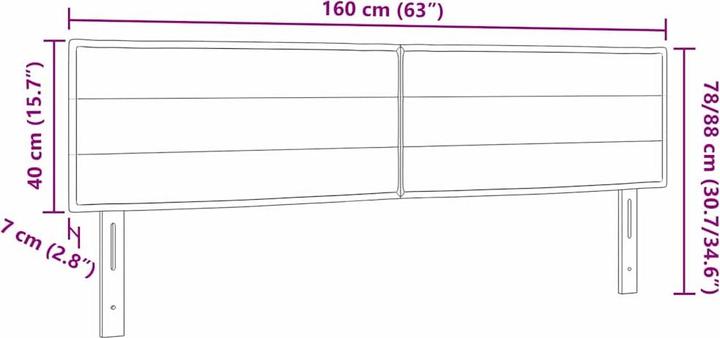 Produktbild VidaXL Bettgestell