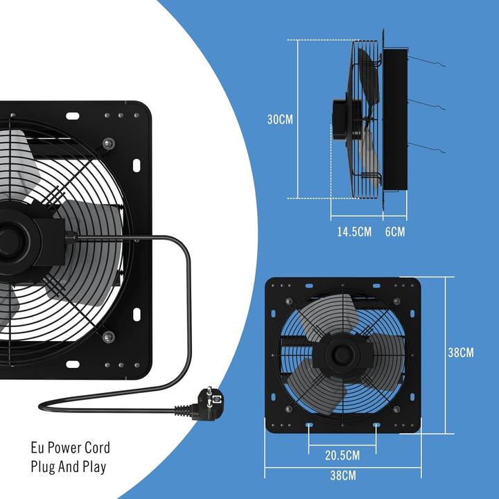 Actual product image Aygrochy Exhaust fan