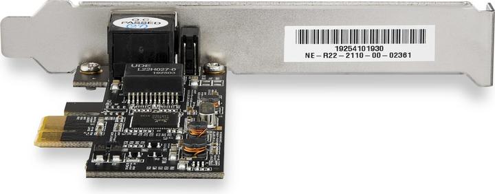 Produktbild StarTech .com ST2GPEX PCI Express Netzwerkkarte (1 Port, 2.5Gbps 2.5GBASE-T, PCIe LAN Adapter Karte) (Ethernet, RJ45)