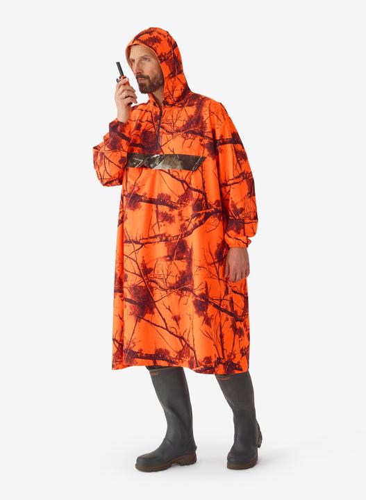 Actual product image Solognac Men's waterproof polyester rain jacket (3XL, 4XL)