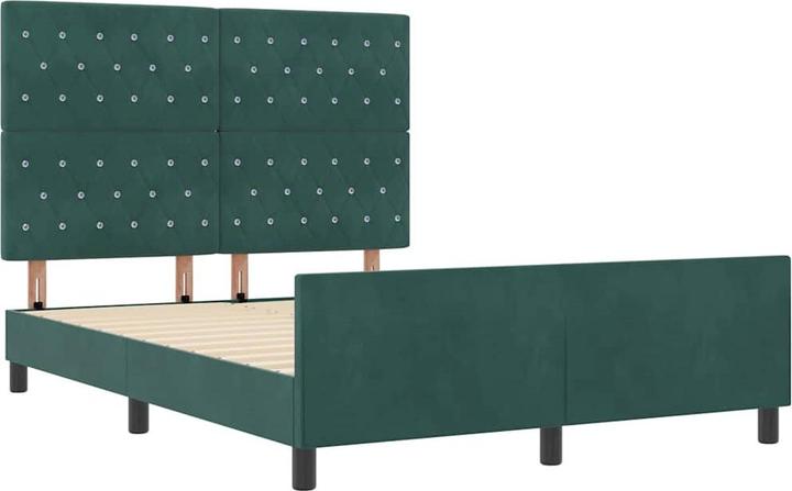 Actual product image vidaXL Modernes Bett (140 x 190 cm)