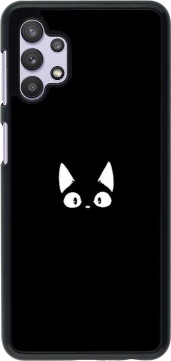 Produktbild PhoneLook Hülle Funny cat on black (Samsung Galaxy A32 5G)
