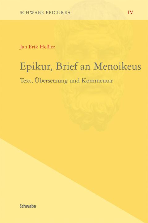 Produktbild Epikur, Brief an Menoikeus (Deutsch, Jan Erik Hessler, 2014)