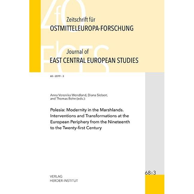 Zeitschrift für Ostmitteleuropa-Forschung 68/3 ZfO - Journal of East Central European Studies JECES, Fachbücher von Edua...
